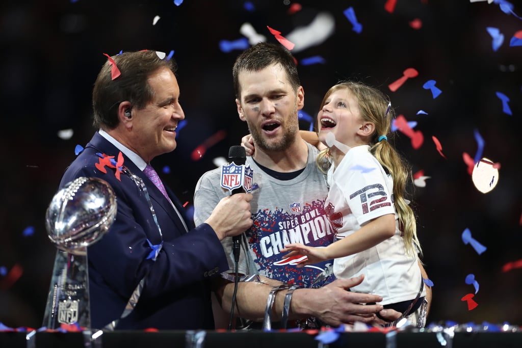 Tom Brady and Gisele Bündchen at 2019 Super Bowl Pictures