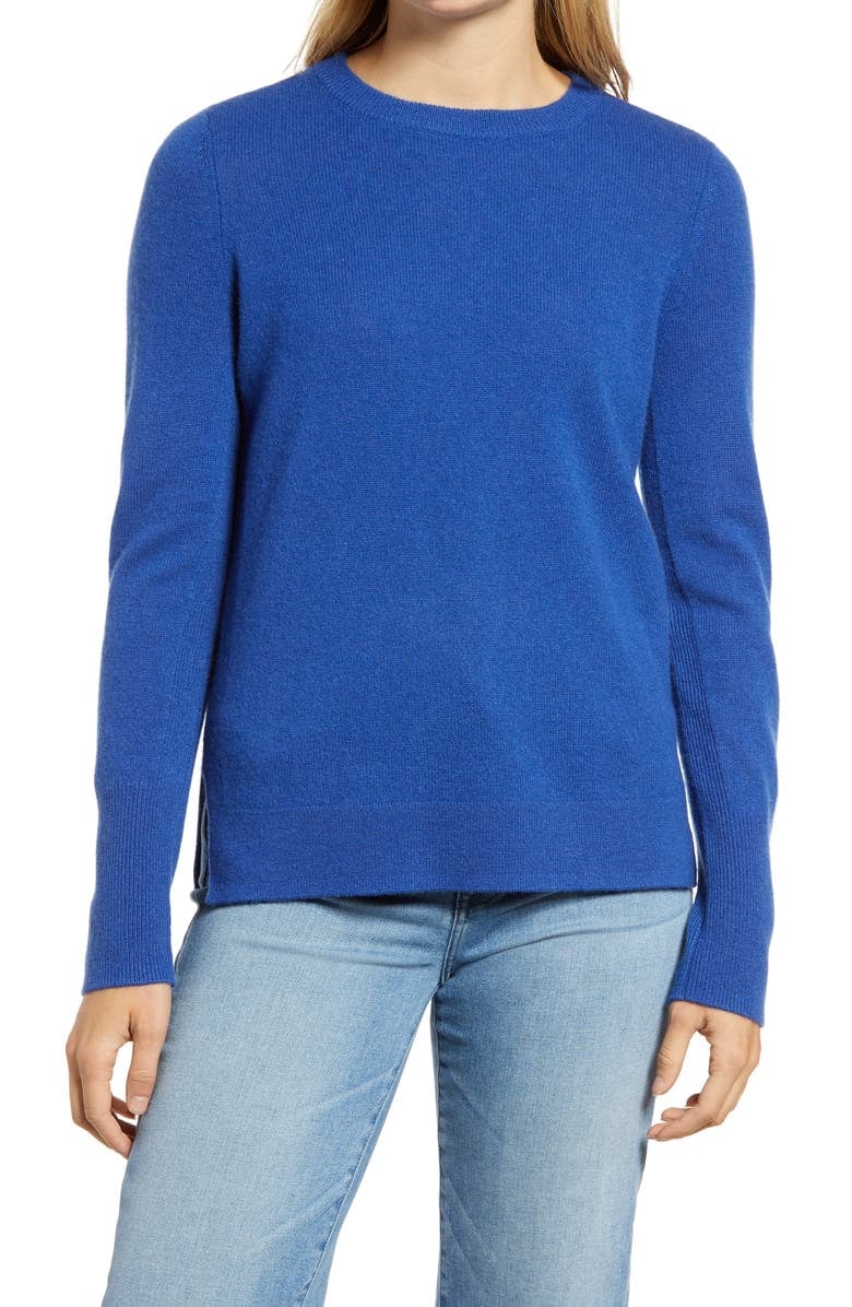 Halogen Crewneck Cashmere Sweater