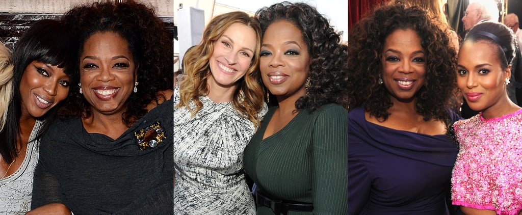 Photos of Oprah Winfrey with Celebrities During Award Season