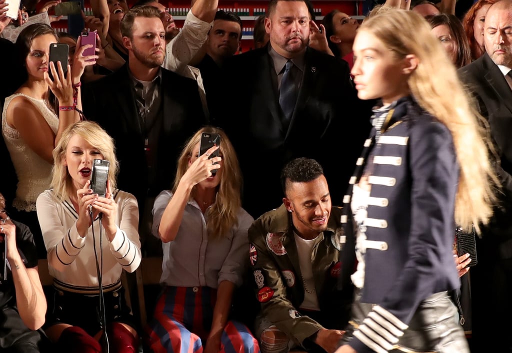 Taylor Swift at Tommy Hilfiger's Fashion Show in NYC 2016