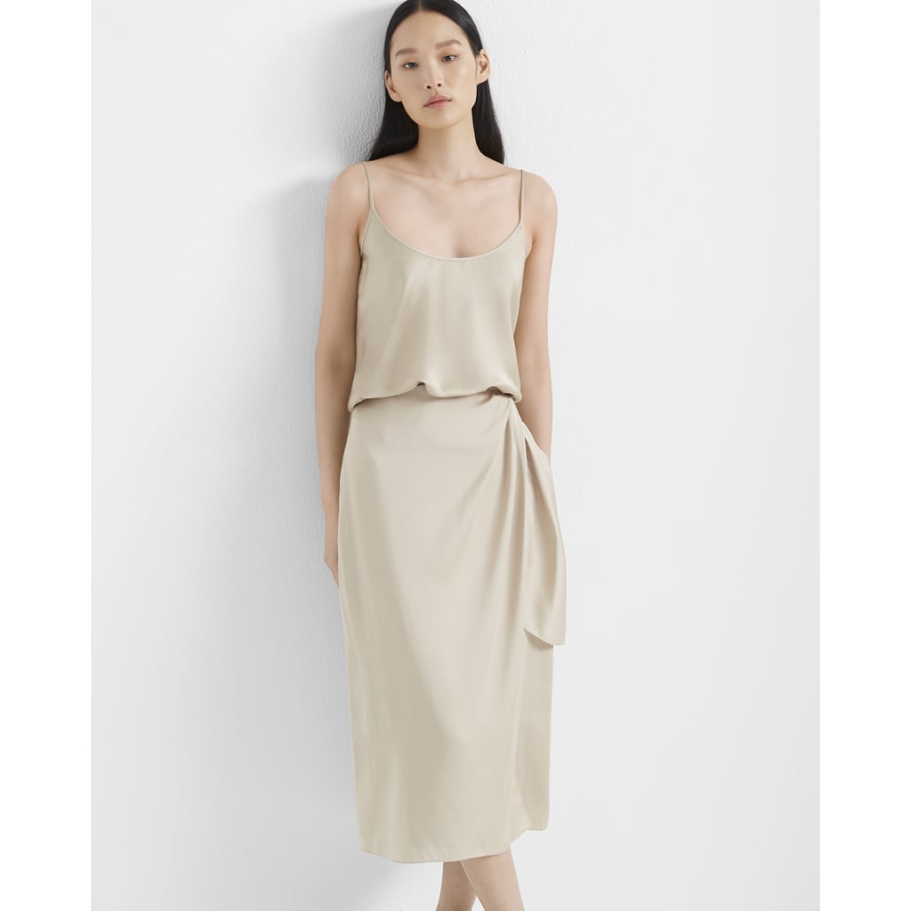 Club Monaco Midi Wrap Skirt