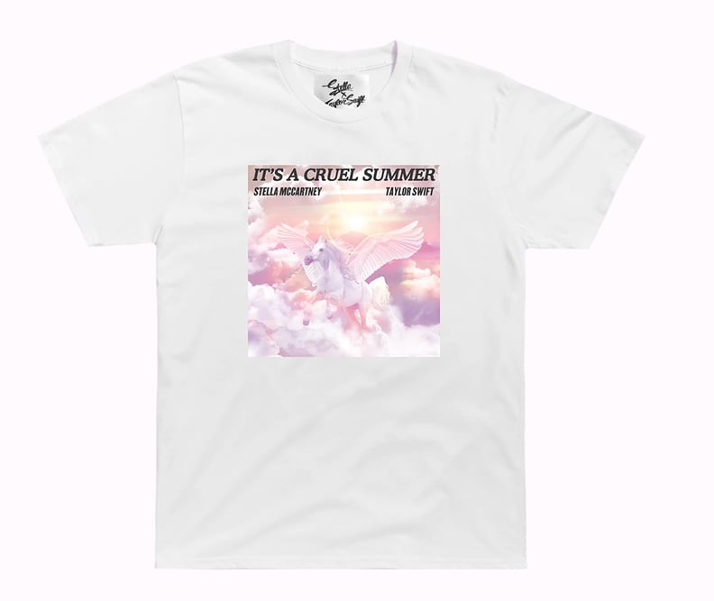 Stella x Taylor Swift White Tee With Winged Horse