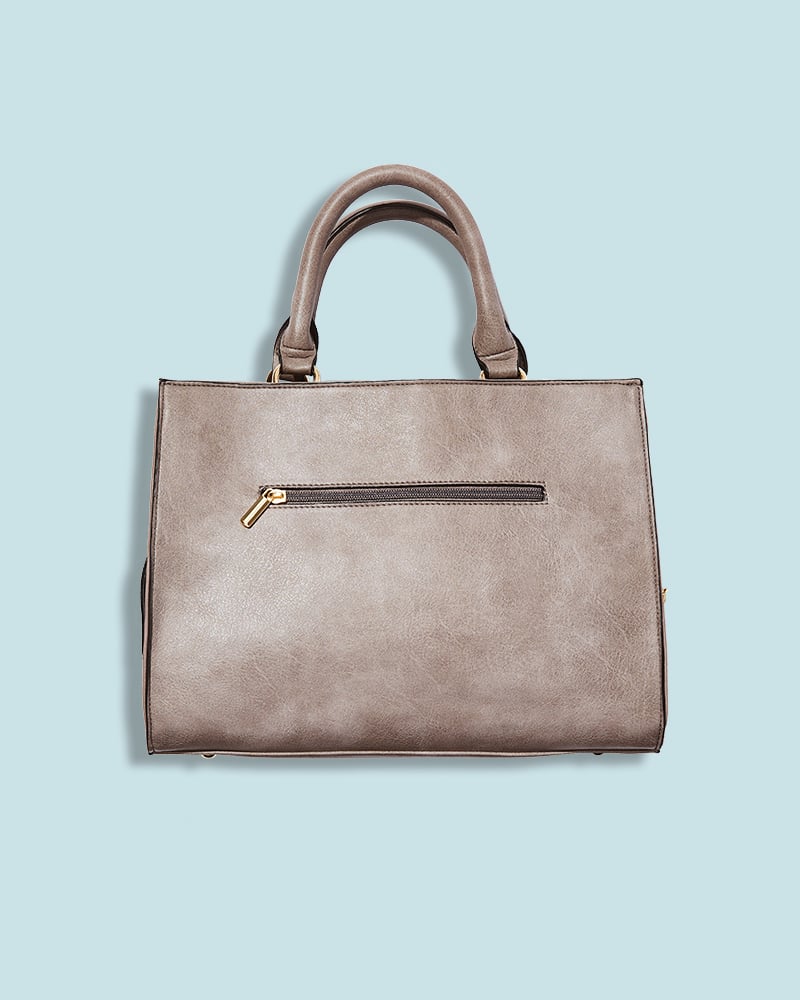 Double Handle Satchel Handbag