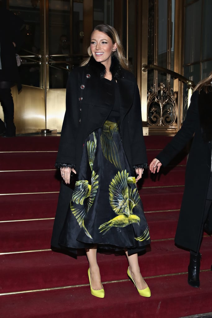 Blake Lively at New York Fashion Week February 2015