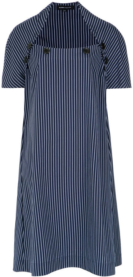 Gloria Coelho Striped Midi Dress