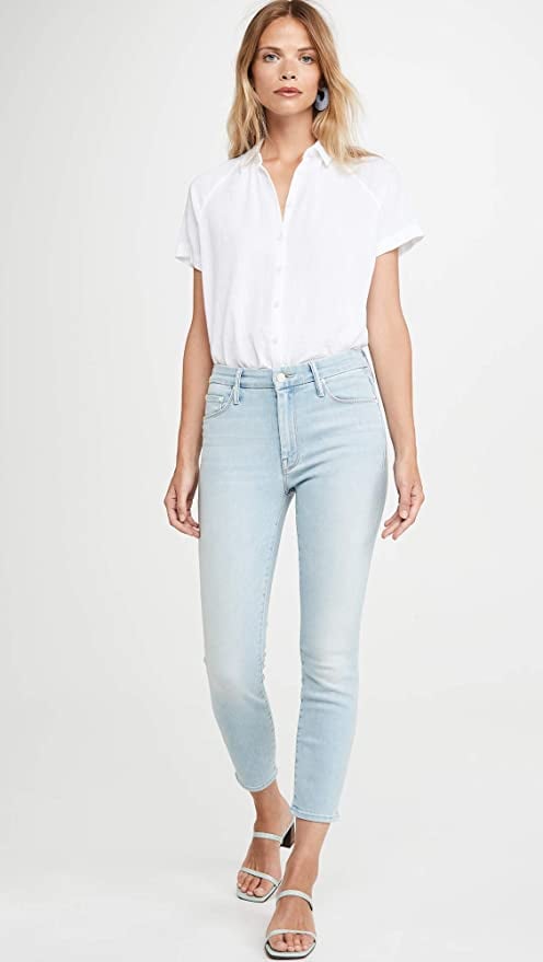 Mother Looker Crop Jeans