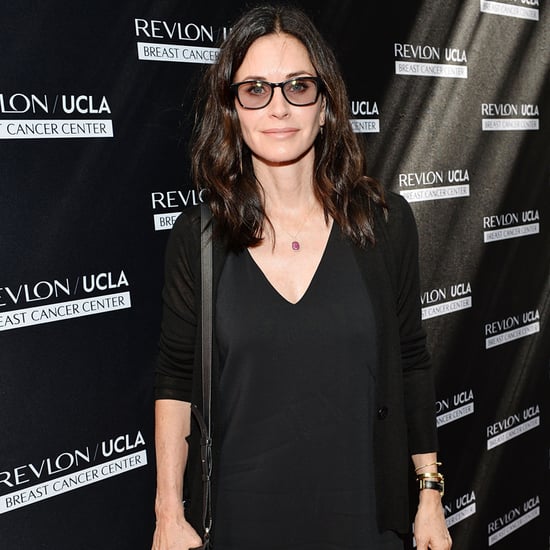 Courteney Cox Talks Brad Pitt and Angelina Jolie's Divorce