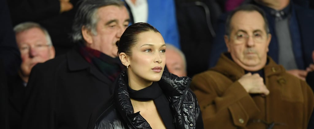 Bella Hadid's Aritzia Black Puffer Jacket