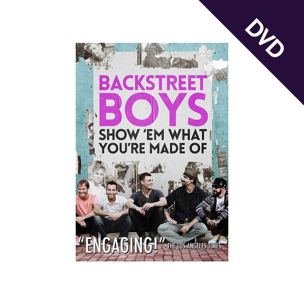 Backstreet Boys: Show 'Em What You're Made Of DVD | Gifts For ...