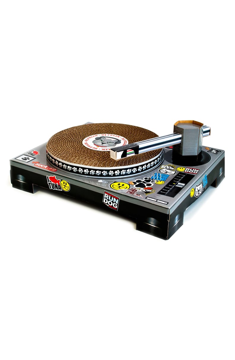 Cat playhouse scratching pad dj hot sale