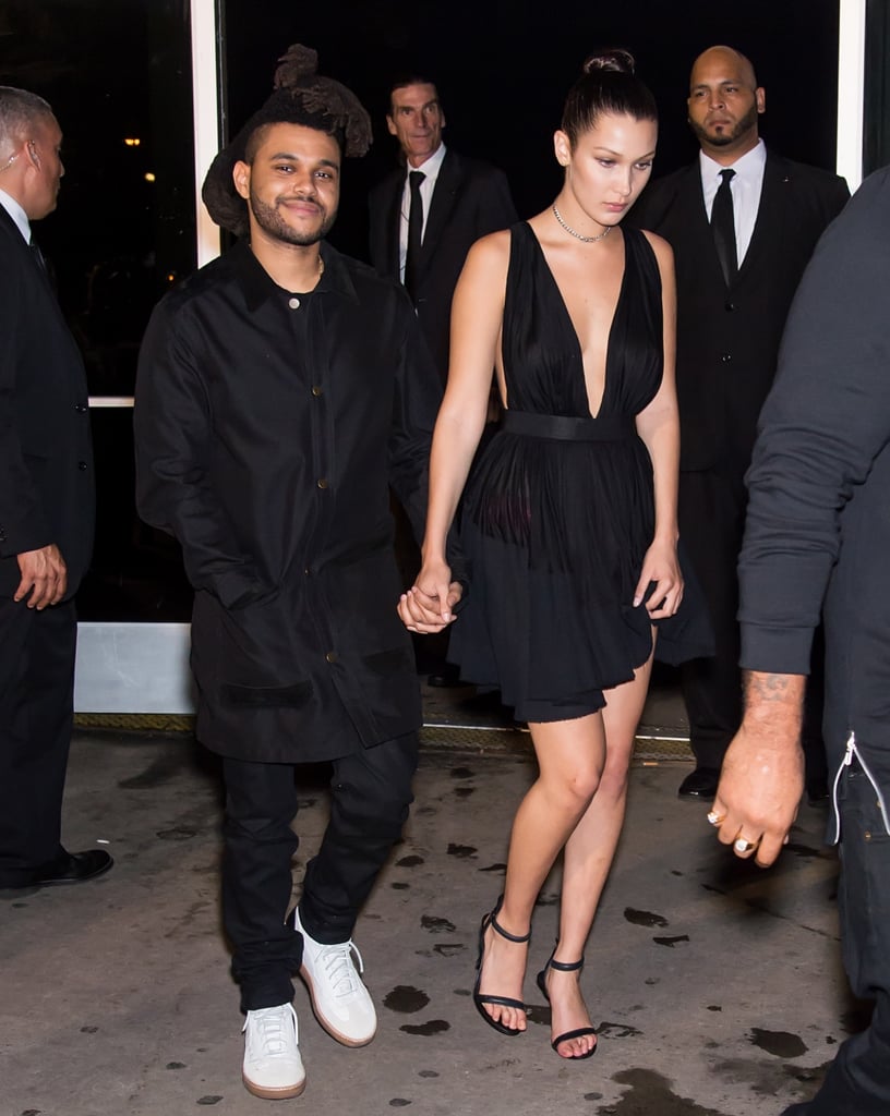 Wearing Alexander Wang.