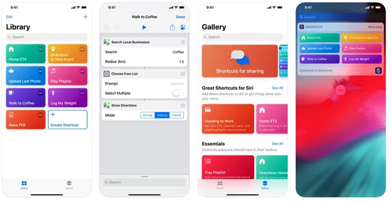 Shortcuts