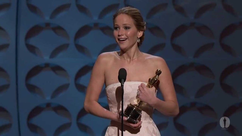 2013: Jennifer Lawrence's Face Plant