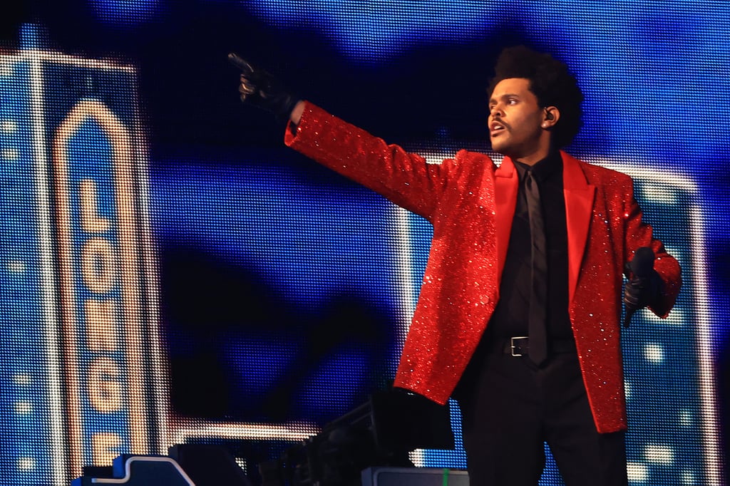 We Want to Plaster These Photos of The Weeknd's Super Bowl Performance