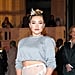 Florence Pugh Shimmers in Thong-Exposing See-Through Skirt