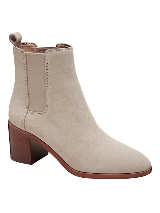 Block Heel Chelsea Boot