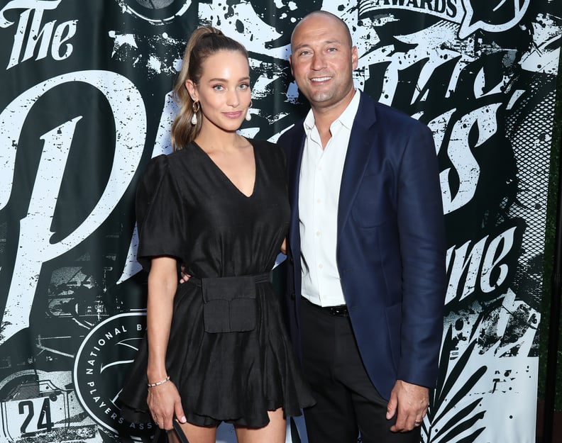 Derek Jeter and wife Hannah Jeter at the 2019 Players' Night Out.