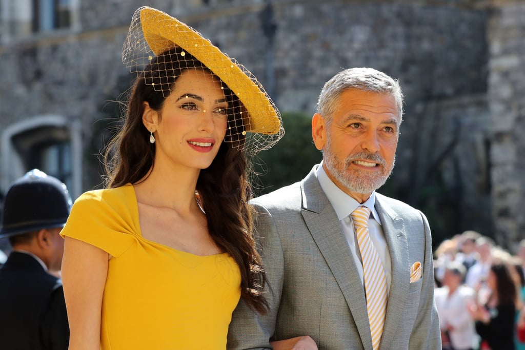 George and Amal Clooney at Royal Wedding 2018 Pictures