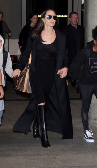 Angelina Jolie Louis Vuitton Bag | POPSUGAR Fashion