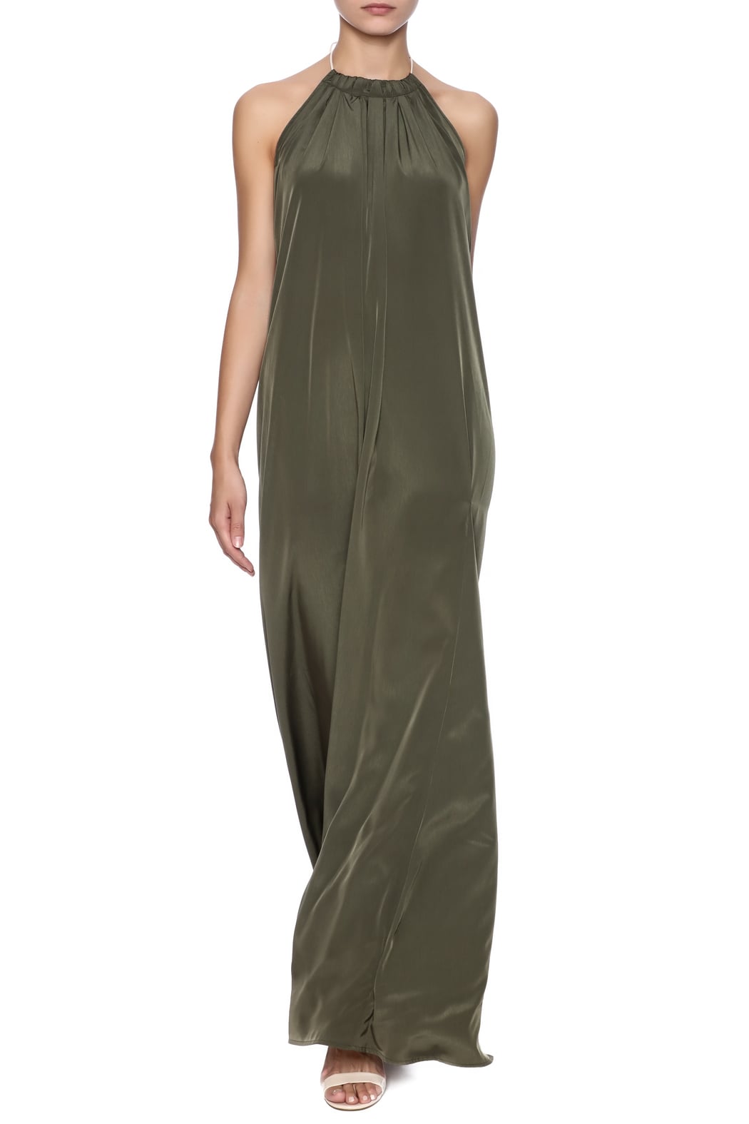 Amal Clooney Wearing Stella McCartney Green Maxi Dress | PS Fashion