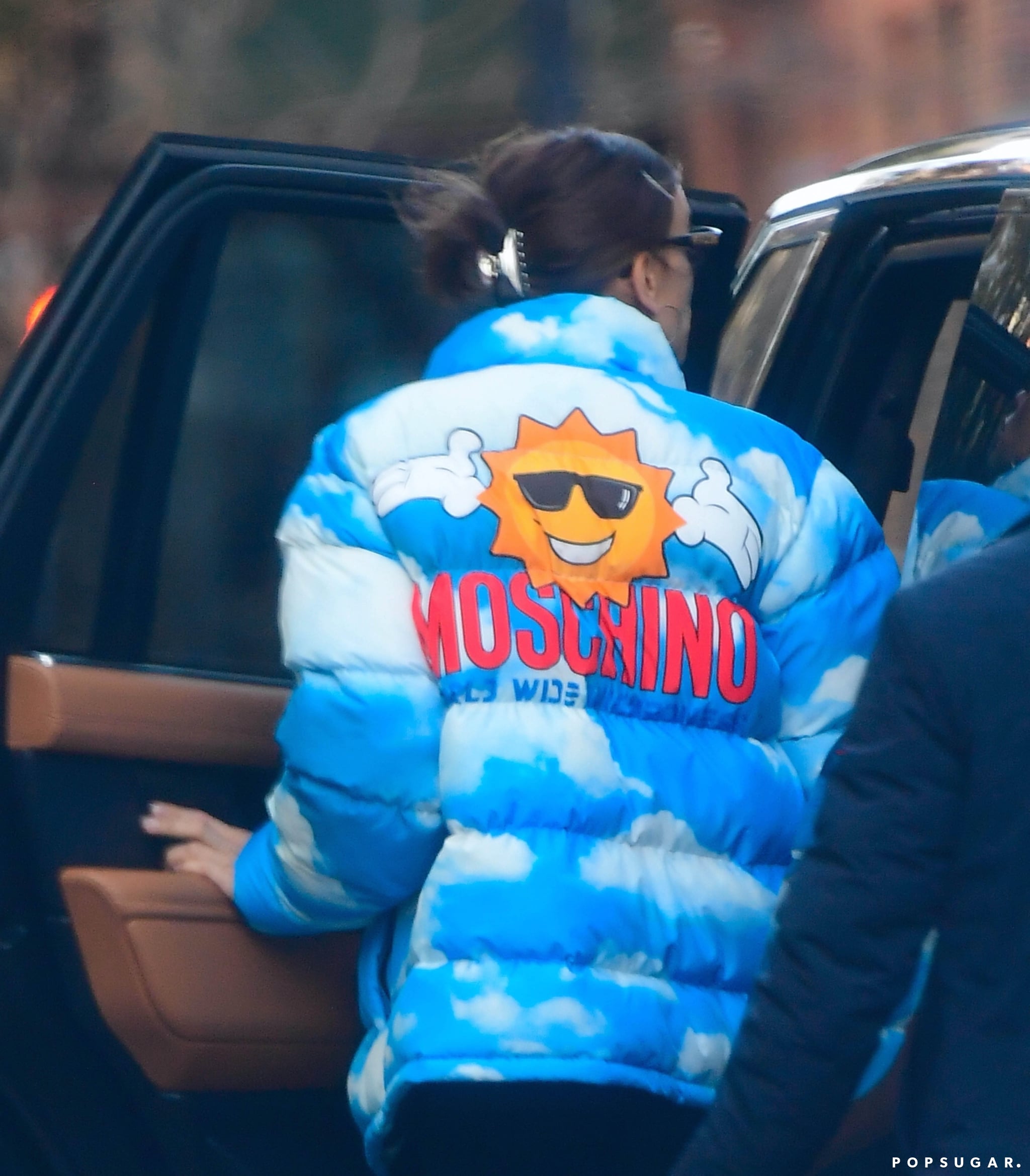 moschino cloud puffer jacket