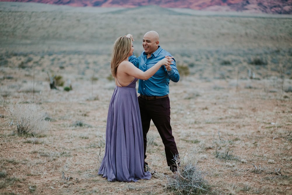 Red Rocks Engagement Shoot