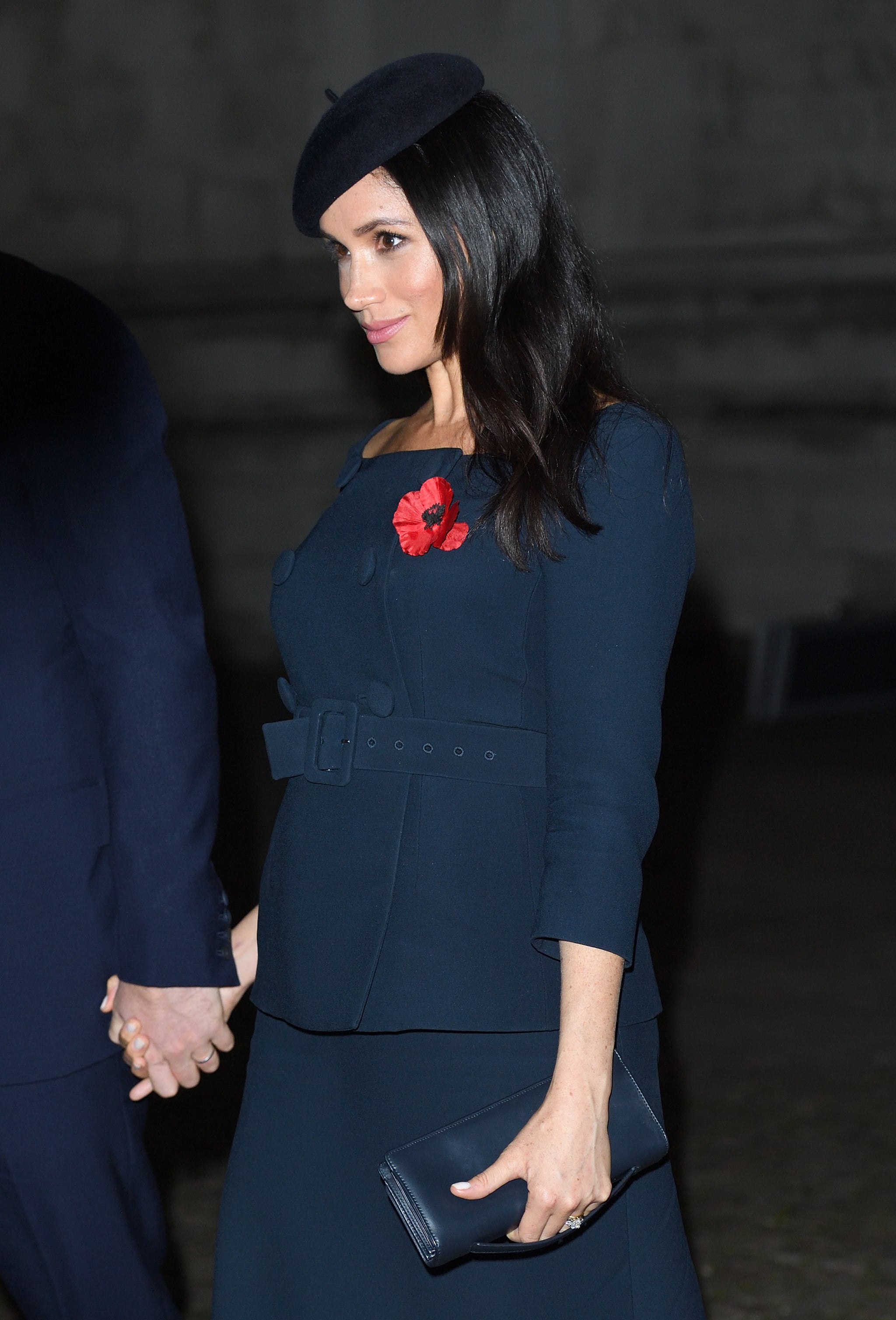 Meghan Markle Remembrance Day Look 2018 Popsugar Fashion