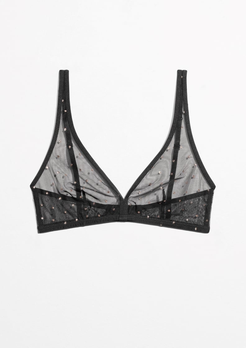 & Other Stories Embellished Soft Bra