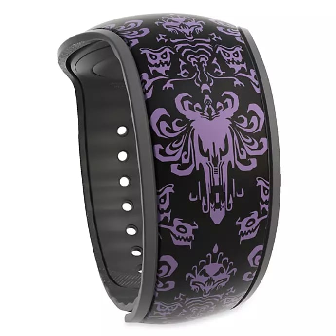 The Haunted Mansion Wallpaper MagicBand 2 in Black