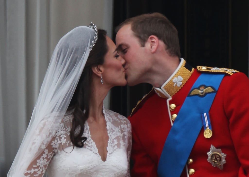 Prince William And Kate S Wedding Kiss