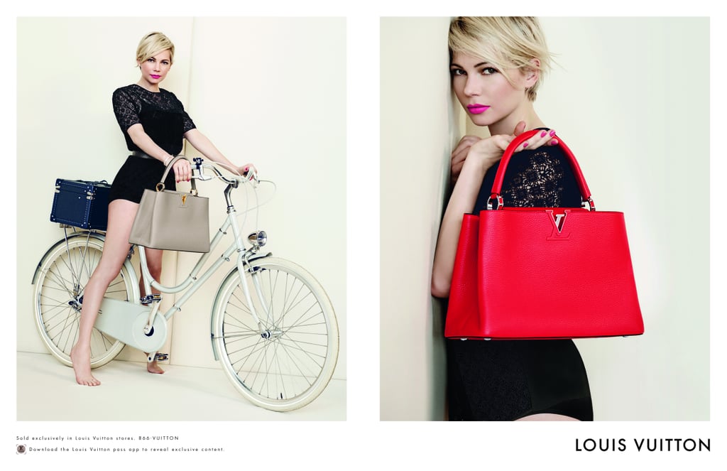 Michelle Williams's Spring 2014 Louis Vuitton Handbag Campaign