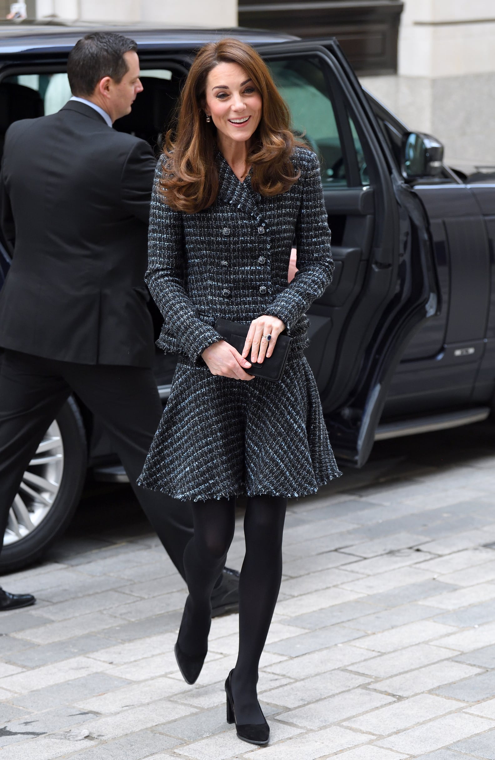 Kate Middleton Skirt Suit February 2019 | POPSUGAR Fashion