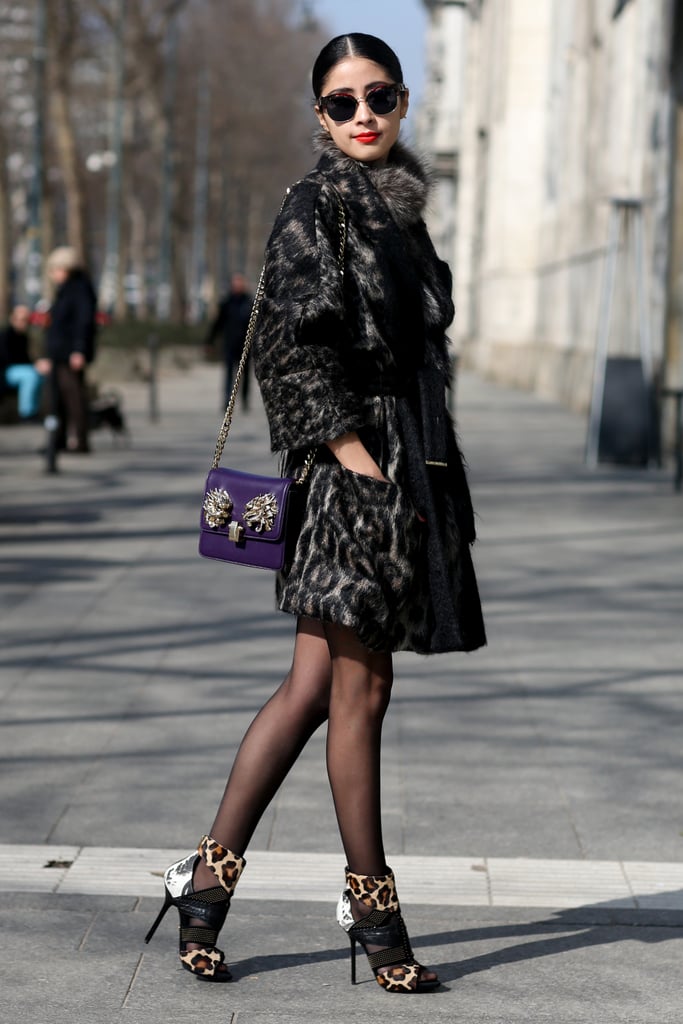 Best Street Style Milan Fashion Week Fall 2014 | POPSUGAR Fashion