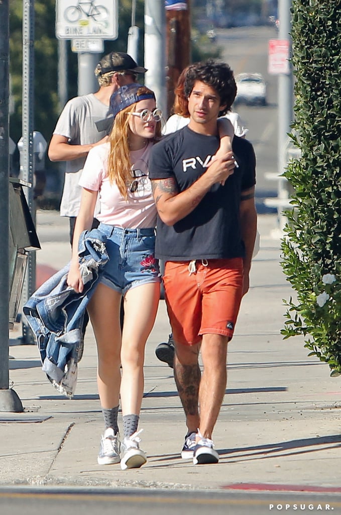 Bella Thorne and Tyler Posey PDA in LA October 2016