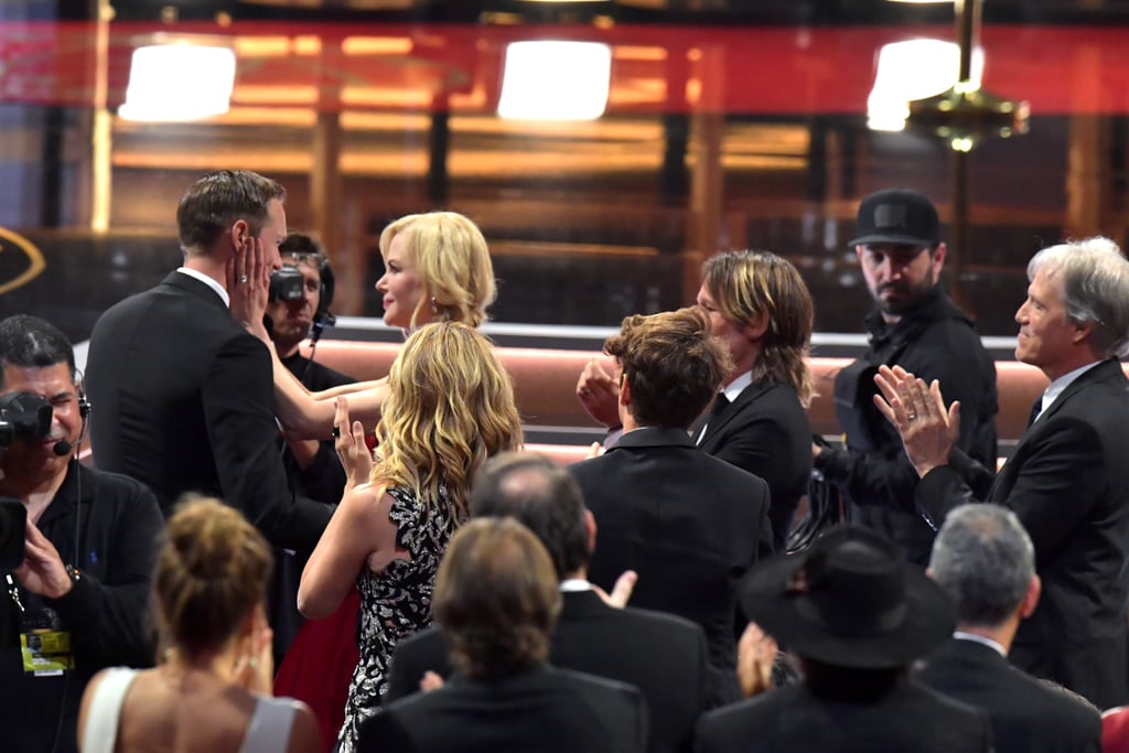 Nicole Kidman Kissing Alexander Skarsgard at the 2017 Emmys