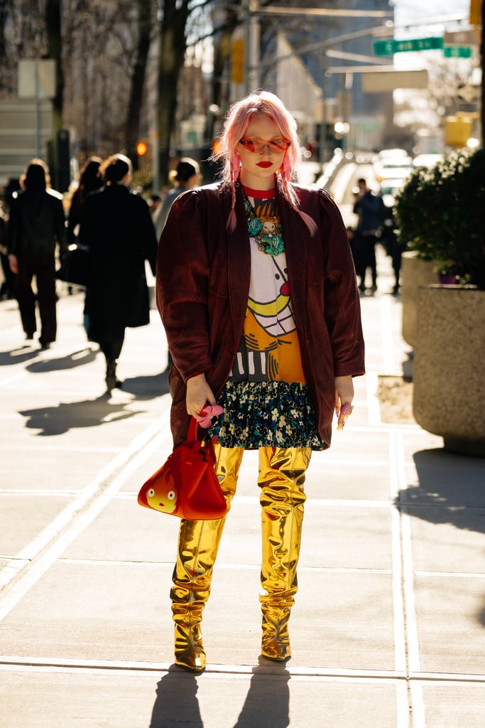 New York Fashion Week Street Style Day 2