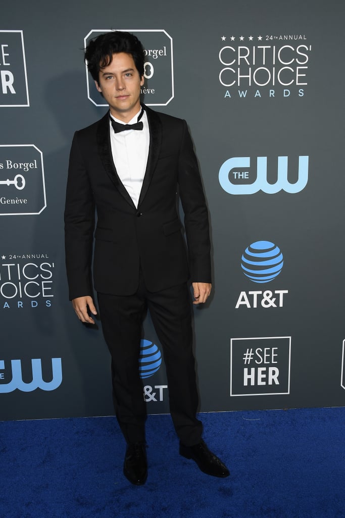 Cole Sprouse at the 2019 Critics' Choice Awards