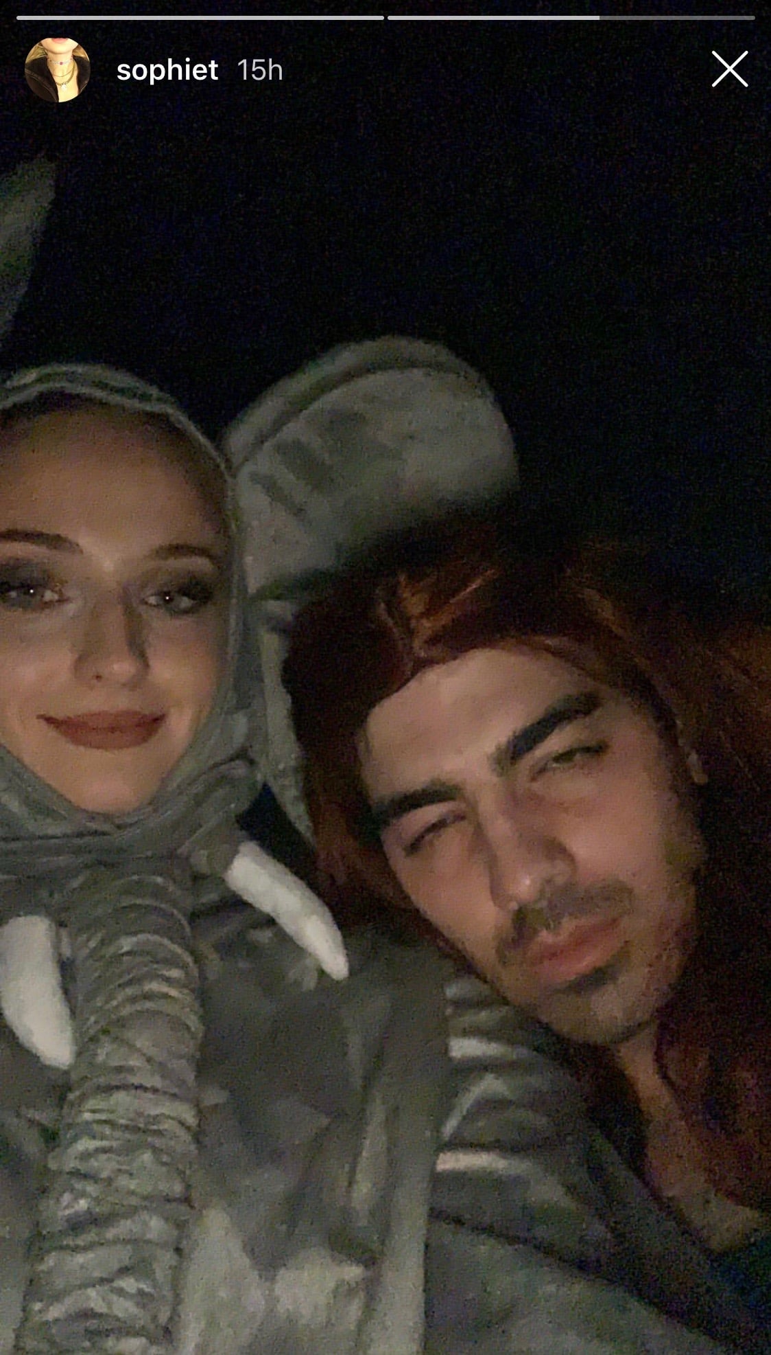 Joe Jonas's Sansa Stark Halloween Costume POPSUGAR Celebrity