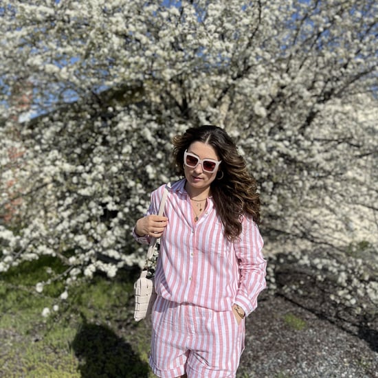 Old Navy Striped Linen Shorts And Boyfriend Shirt Review