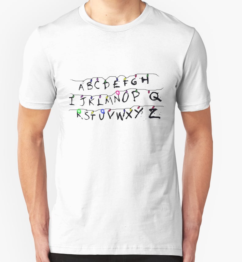 Stranger Things Alphabet T-Shirt