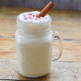 Boozy Peppermint Eggnog Milkshake Recipe + Photos