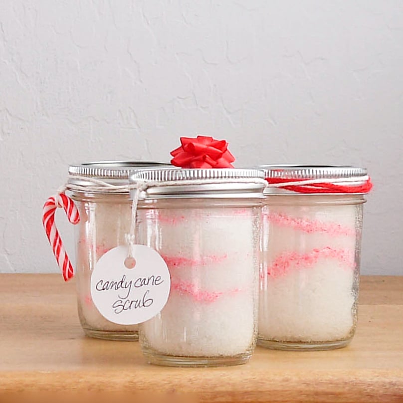 A Candy Cane Body Scrub