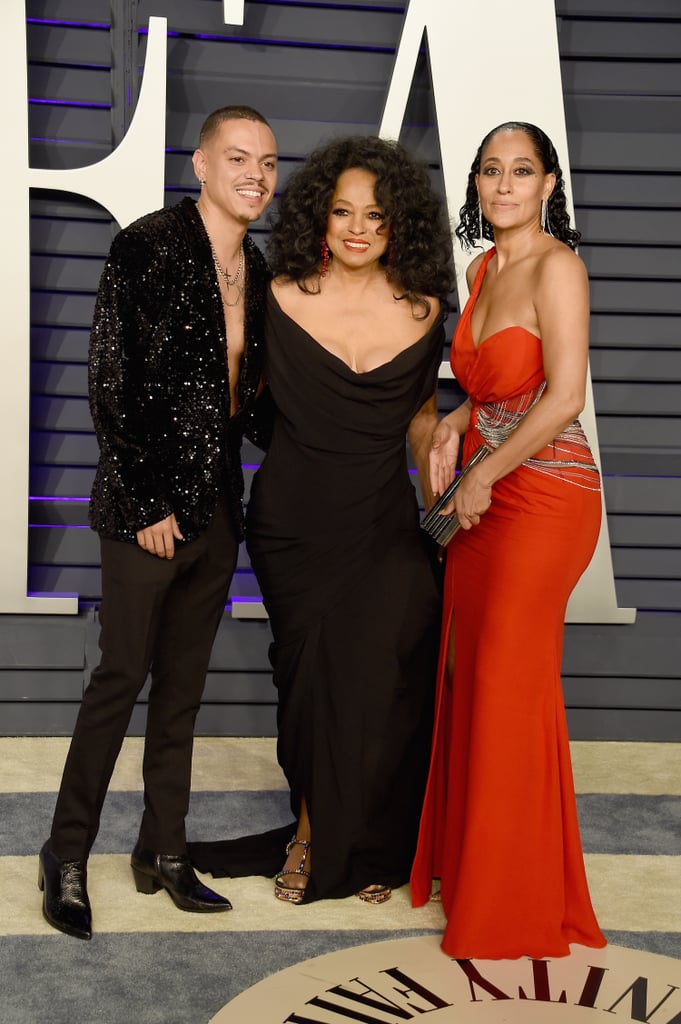 Diana Ross and Her Family at 2019 Oscars Afterparty