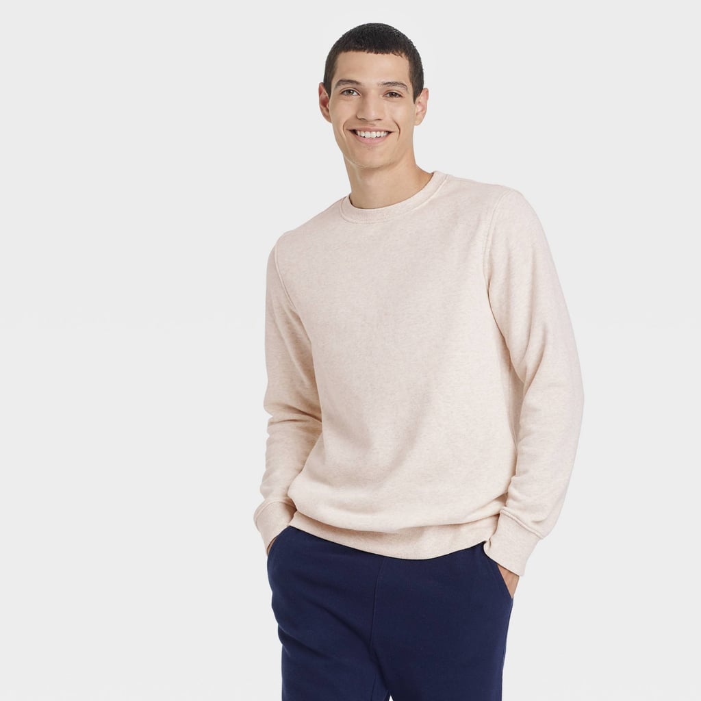 Best Black Friday Men's Apparel Deals at Target: Goodfellow & Co Fleece Sweatshirt