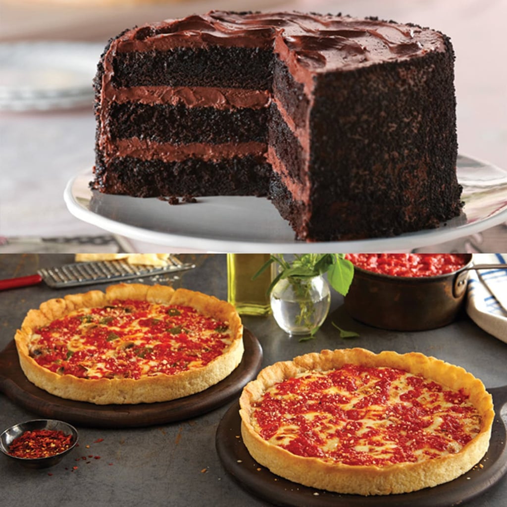For the Sweet and Savory: 2 Lou Malnati's Deep Dish Pizzas & Lezza Chocolate Cake