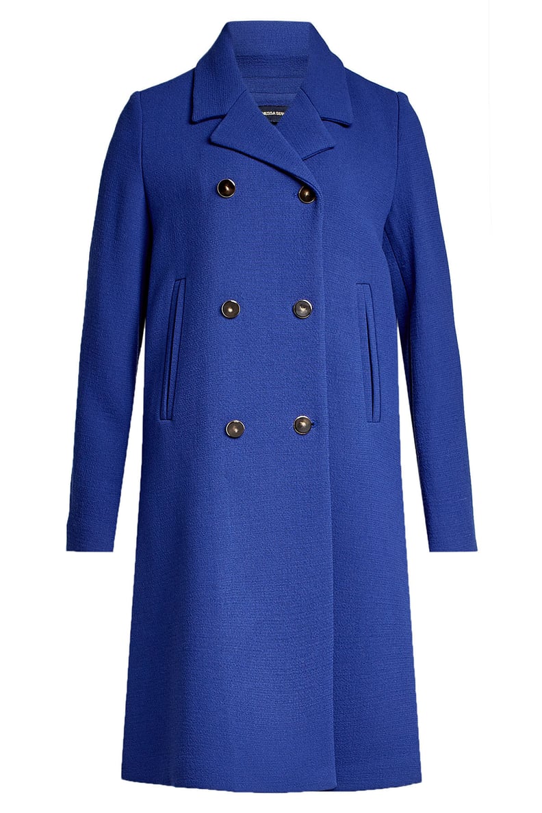 Kate Middleton Blue Goat Coat | POPSUGAR Fashion