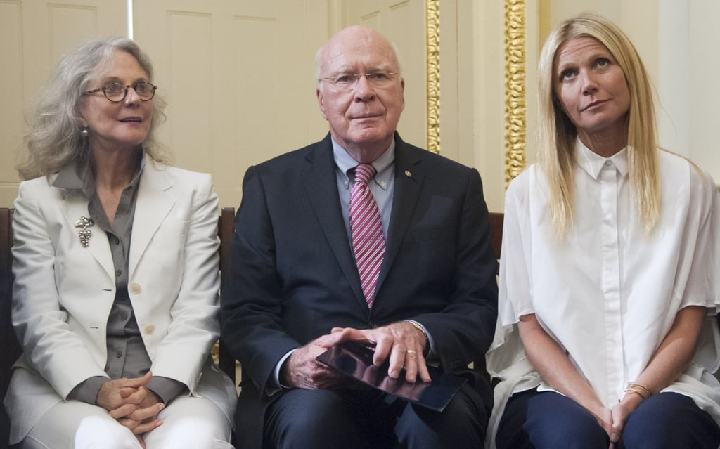 Gwyneth Paltrow and Blythe Danner Capitol Hill Pictures