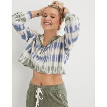 Aerie tie dye cheap sweatshirt