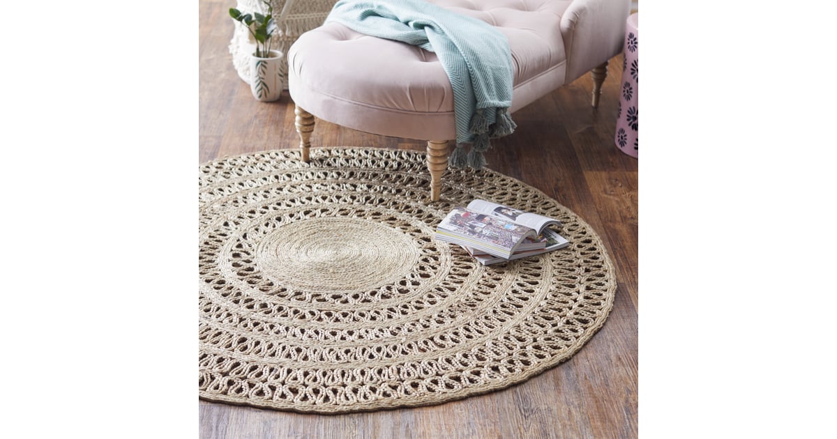 Drew Barrymore Flower Home Round Jute Area Rug Best Area Rugs Under