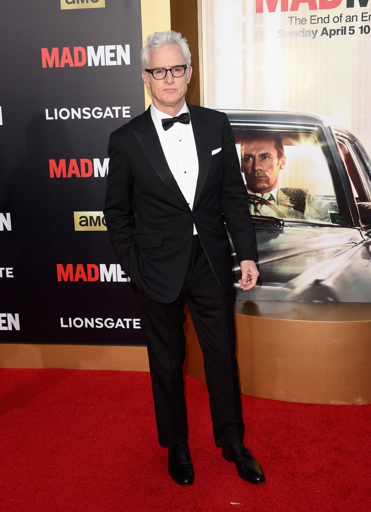 In typical Roger fashion, John Slattery vied for the spotlight. The actor used his glasses to make a statement on the red carpet.